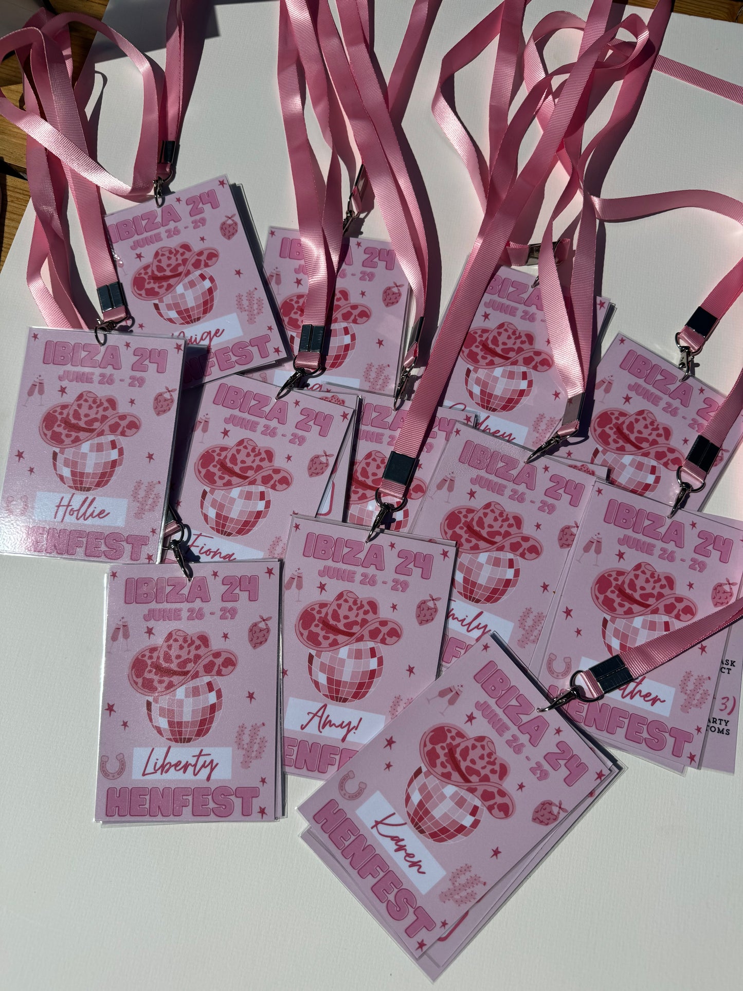 Hen Party | Birthday | occasion Lanyards