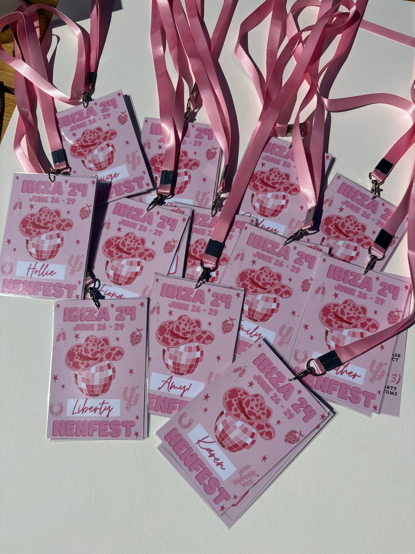 Hen Party | Birthday | occasion Lanyards