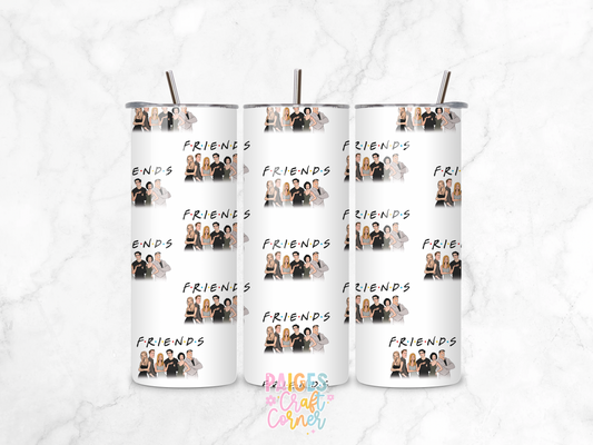 Friends Cast Stainless Steel Tumbler