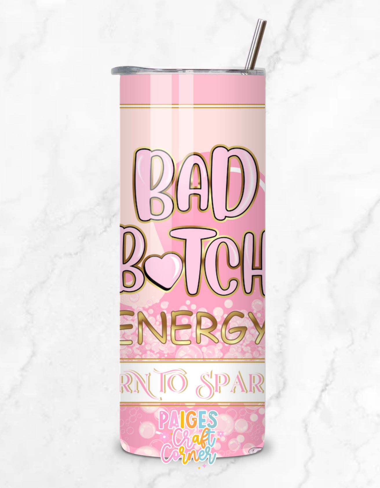 Makeup Bad B*tch Stainless Steel Tumbler