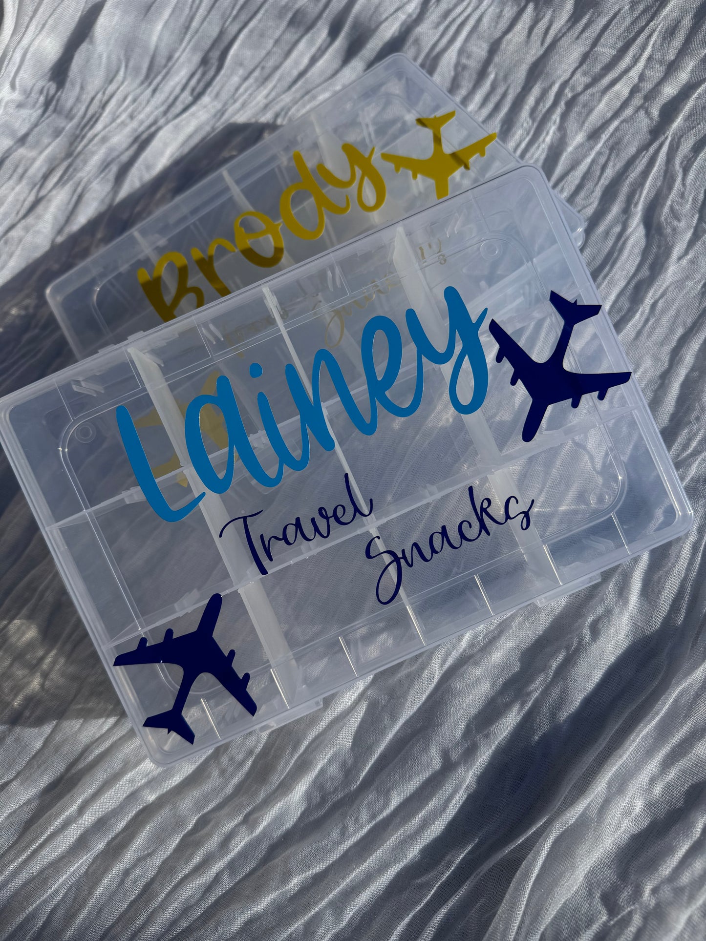 Travel snack boxes