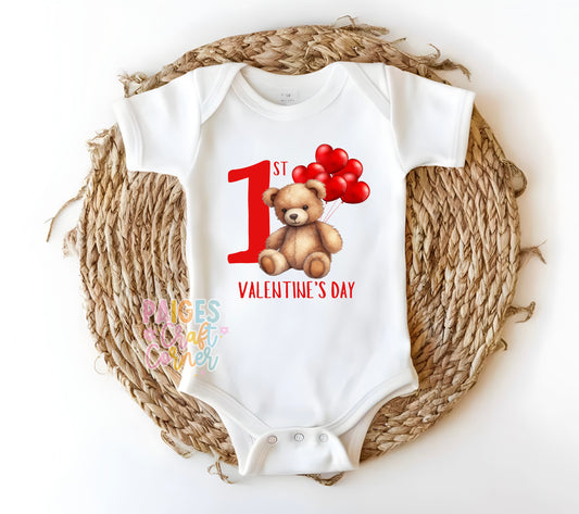 My 1st Valentines Day - Baby Vest/ T-shirt