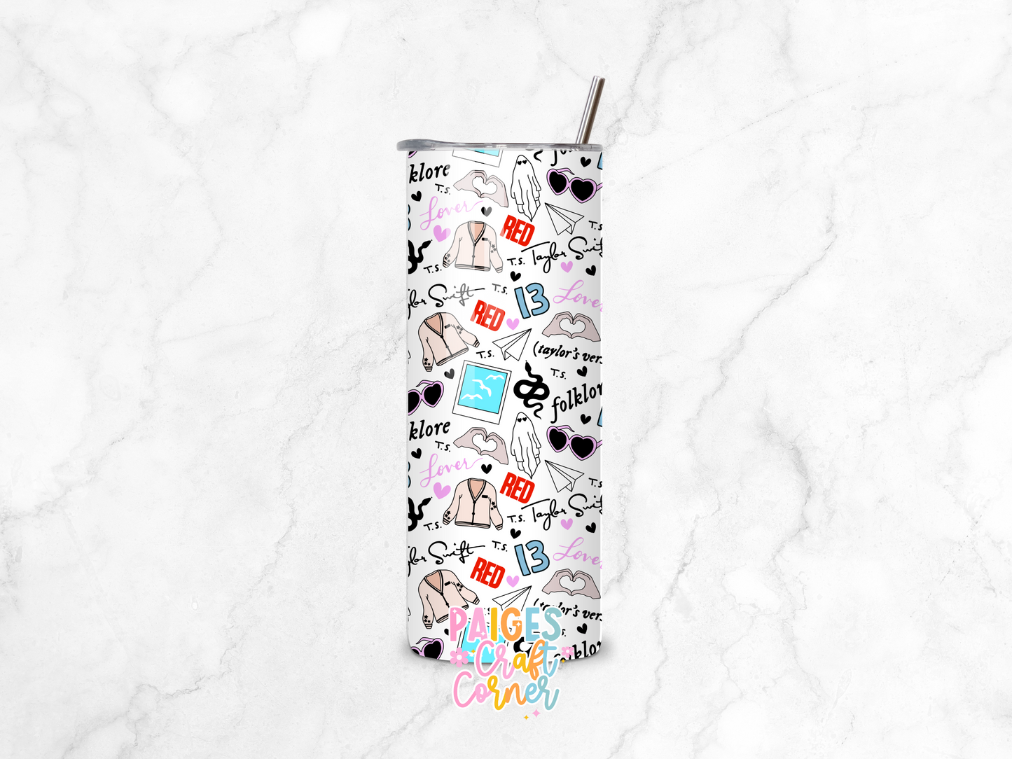 All the eras TS - 20oz tumbler