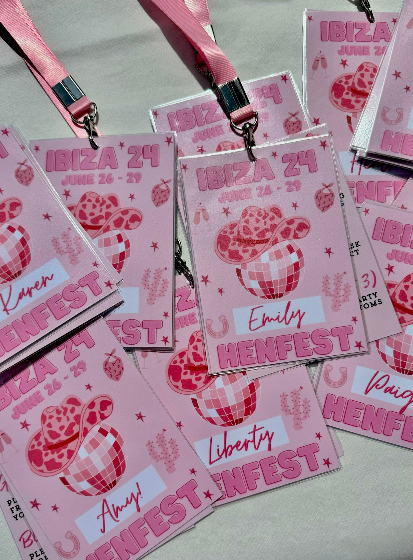 Hen Party | Birthday | occasion Lanyards